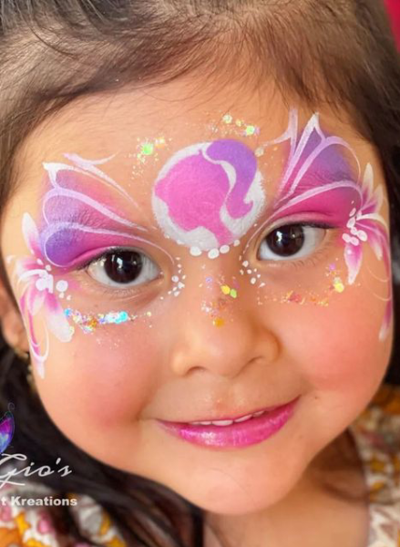 Barbie face paint sale